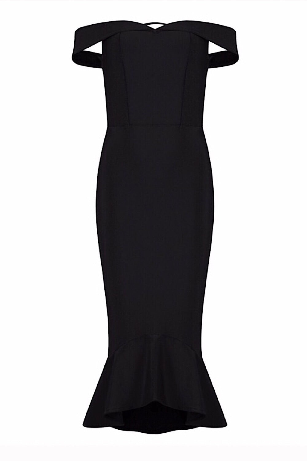 Rendezvous Black Bandage Dress
