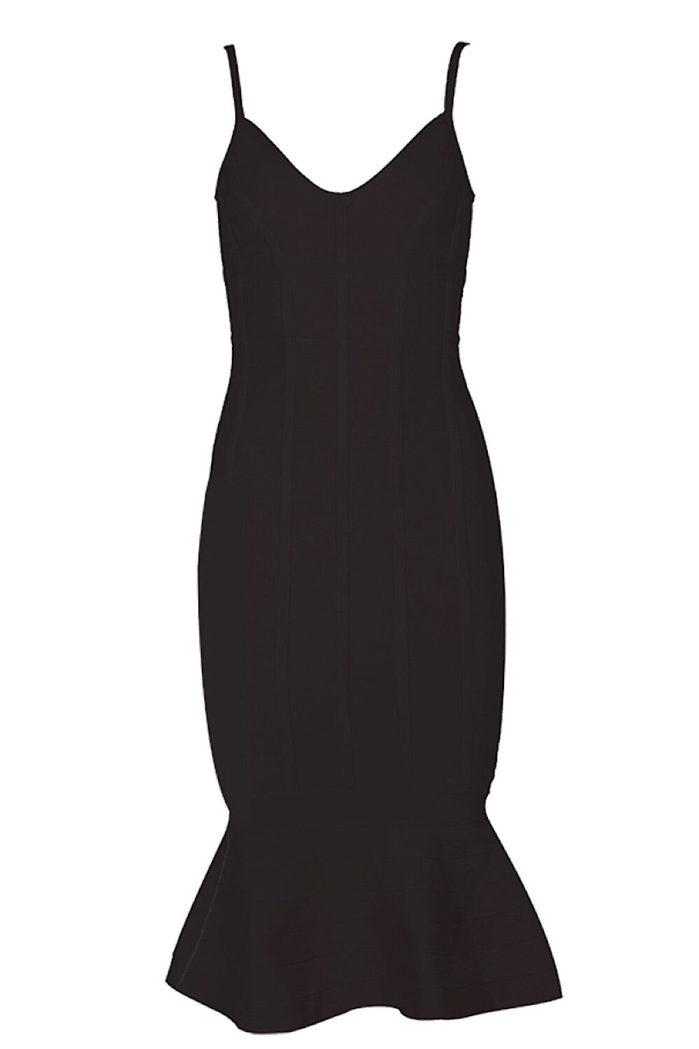 Alice Black Mermaid Bandage Dress