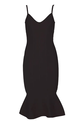 Jordan Black Bandage Dress