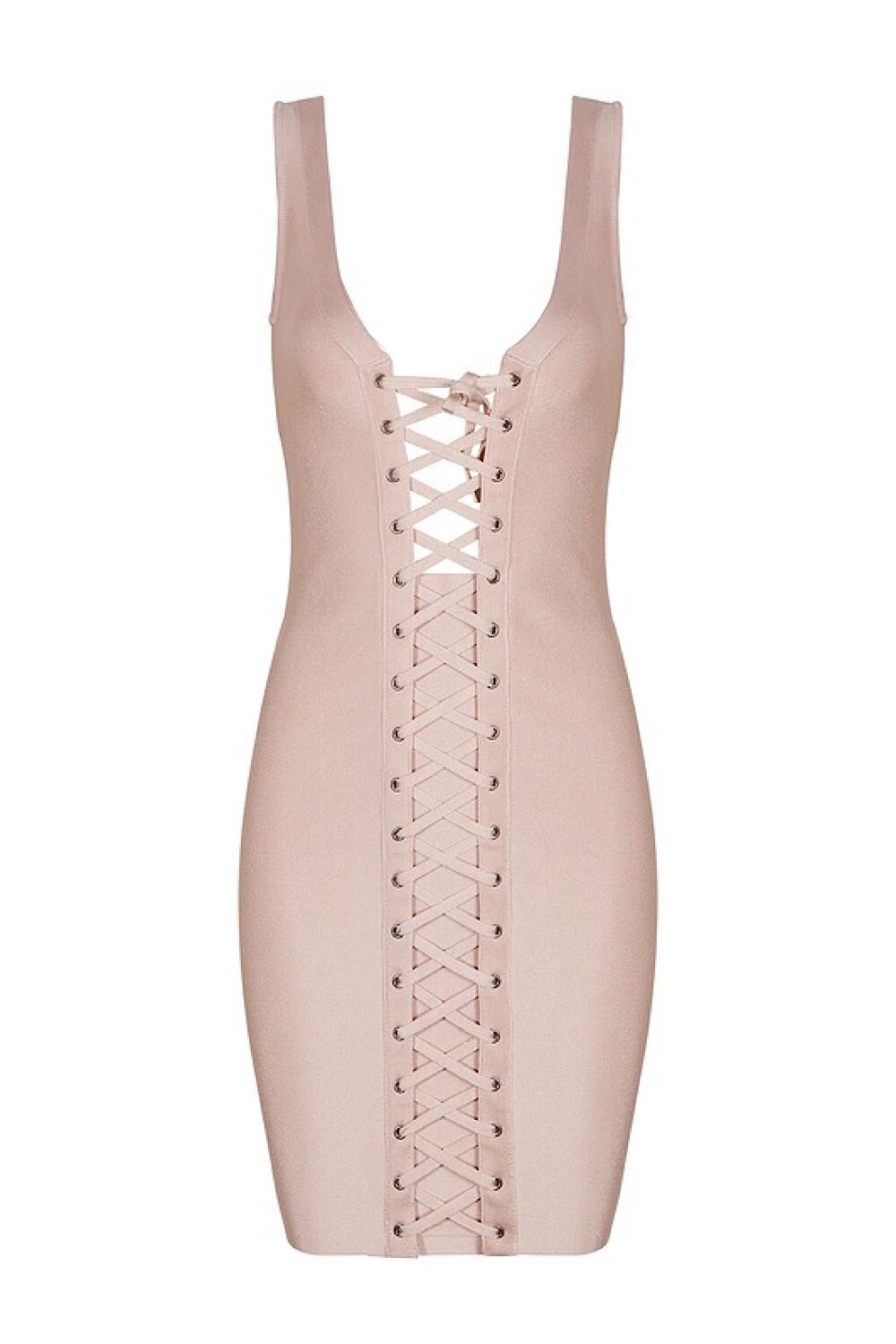 Sibi Pink Bandage Dress