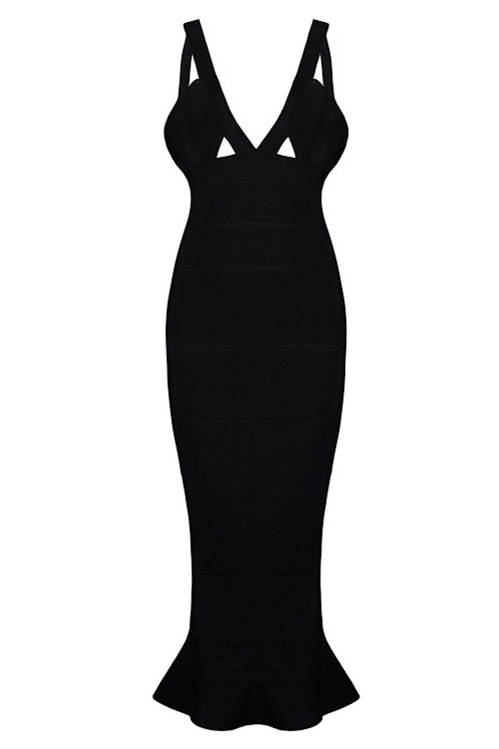 Gigi Black Bandage Dress