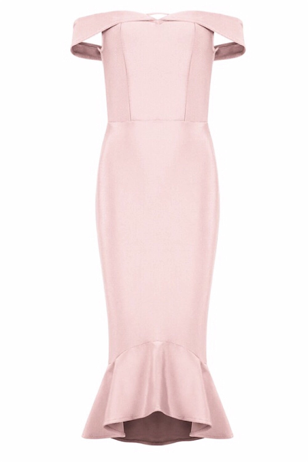 Rendezvous Pink Bandage Dress