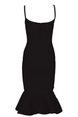 Alice Black Mermaid Bandage Dress