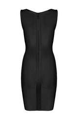 Sibi Black Bandage Dress