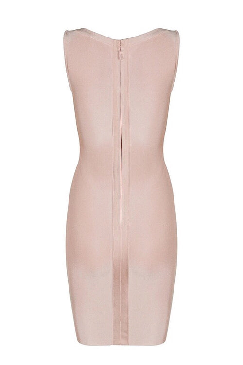 Sibi Pink Bandage Dress