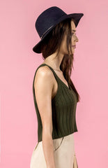 khaki Knit Cami