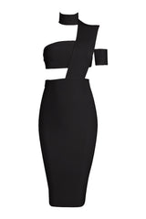 Vienna Black Bandage Dress