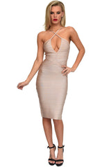 Becca Nude Two Way Bandage Dress