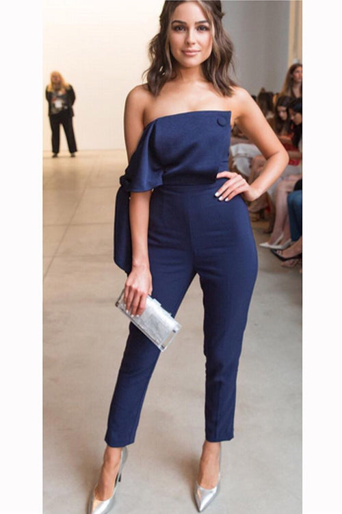 Spellbound Navy Jumpsuit