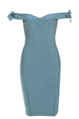 Kristy Slate Bandage Dress