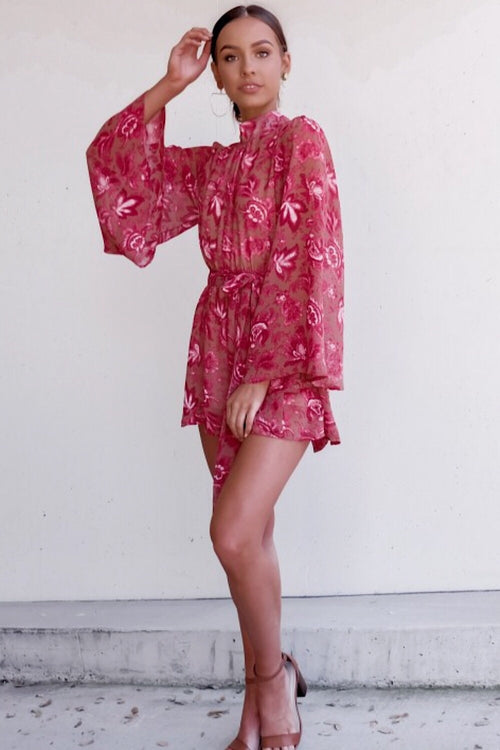 Yasmin Tie Back Romper