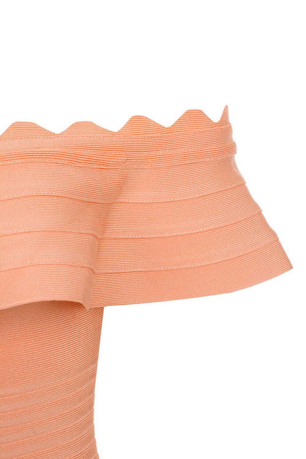 Kiki Light Orange Bandage Dress