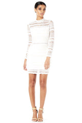 Romànce White Lace Dress