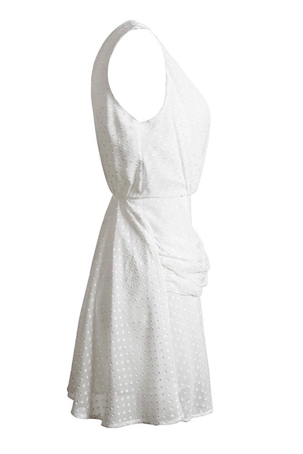 Cannes White Mini Dress