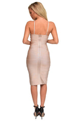 Becca Nude Two Way Bandage Dress