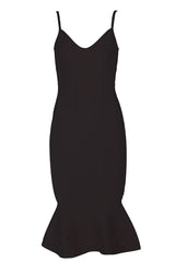 Alice Black Mermaid Bandage Dress