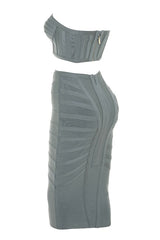 Toula Grey Bandage Set