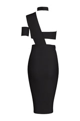 Vienna Black Bandage Dress