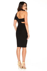 Vienna Black Bandage Dress