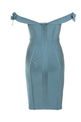 Kristy Slate Bandage Dress