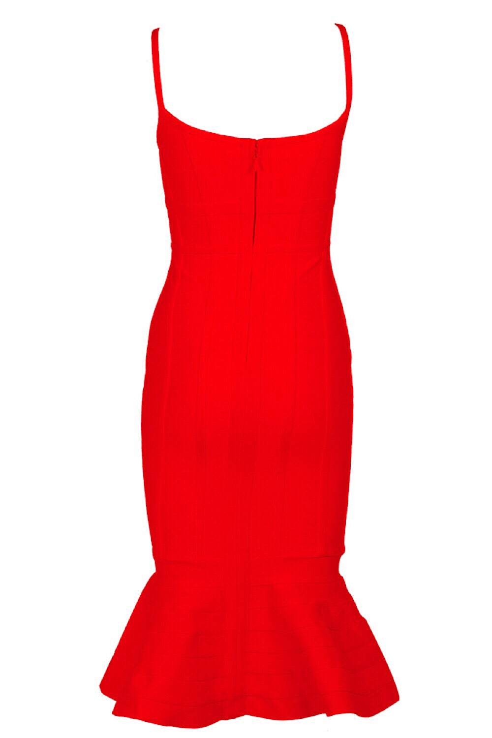 Alice Red Mermaid Bandage Dress