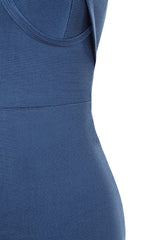 Tonia Slate Bandage Dress
