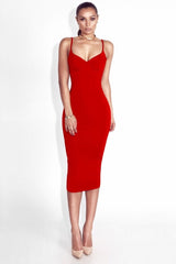 Valentine Red Bandage Dress