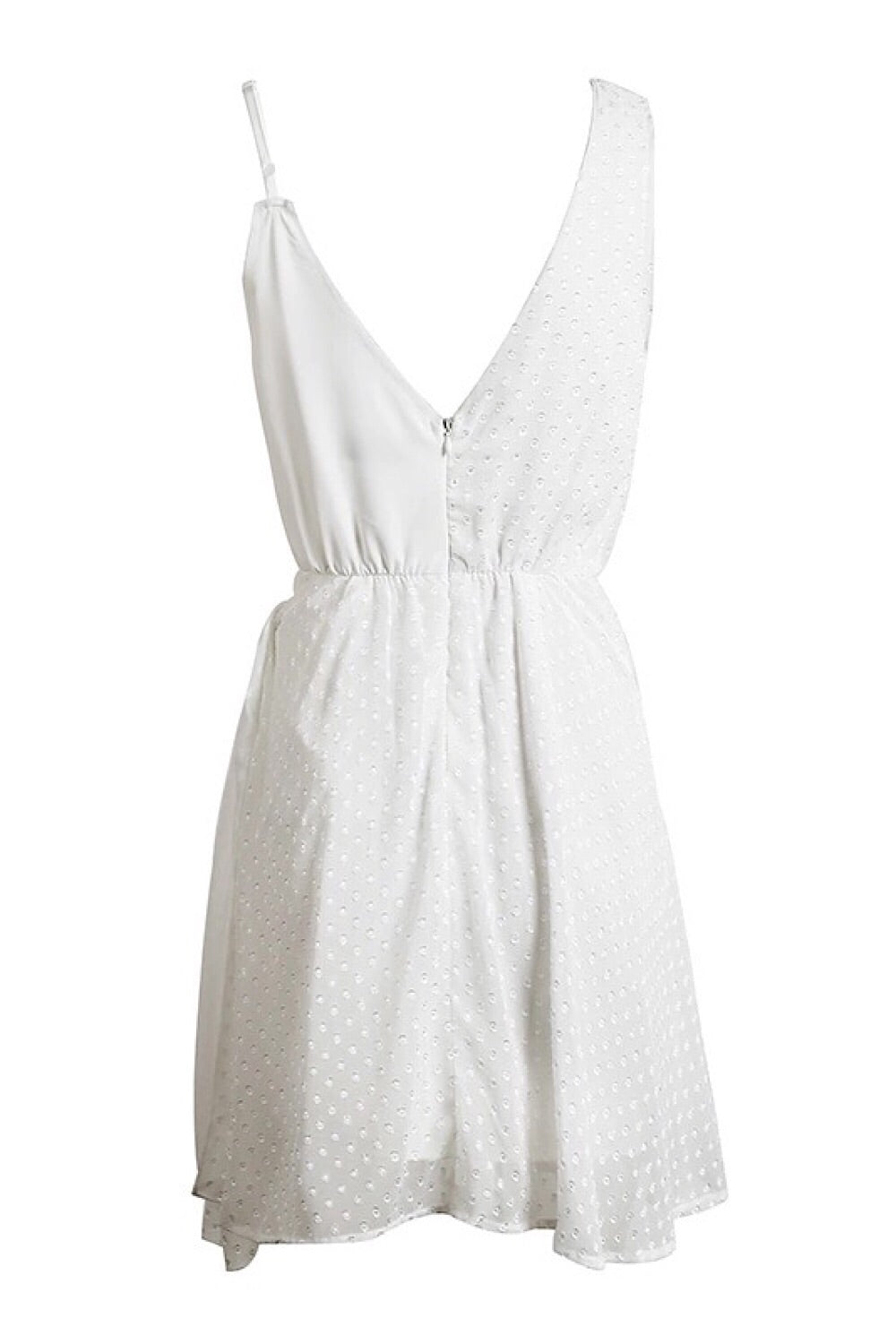 Cannes White Mini Dress