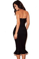 Vanessa Black Bandage Dress