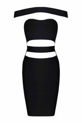 Kylie Jenner Black Bandage Dress