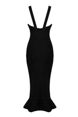 Gigi Black Bandage Dress