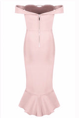 Rendezvous Pink Bandage Dress