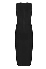 Estate Black Bandage Dress