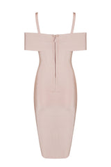 Stella Nude Bandage Dress