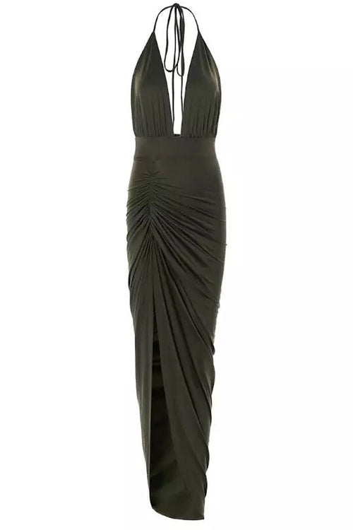 Soho khaki Jersey Dress